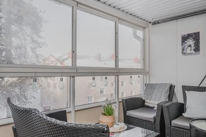 Balkong eller utsiktsbild