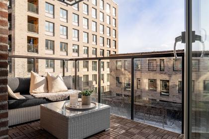 Balkong eller utsiktsbild