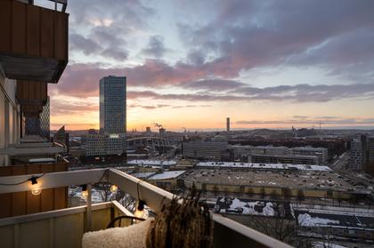 Balkong eller utsiktsbild