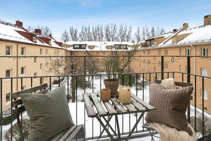 Balkong eller utsiktsbild