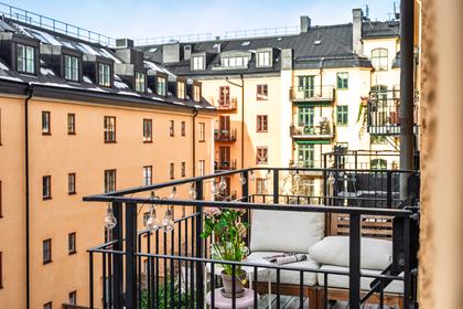 Balkong eller utsiktsbild