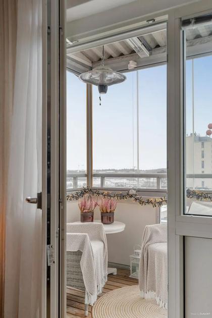 Balkong eller utsiktsbild