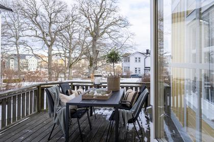 Balkong eller utsiktsbild