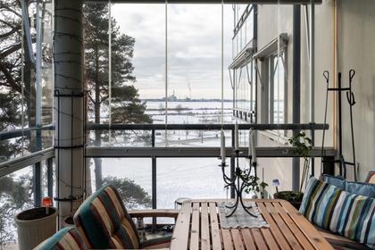 Balkong eller utsiktsbild