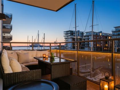 Balkong eller utsiktsbild