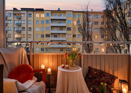 Balkong eller utsiktsbild