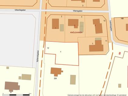 Illustrerad karta över fastigheten eller området