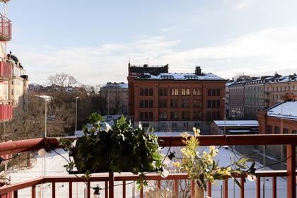 Balkong eller utsiktsbild