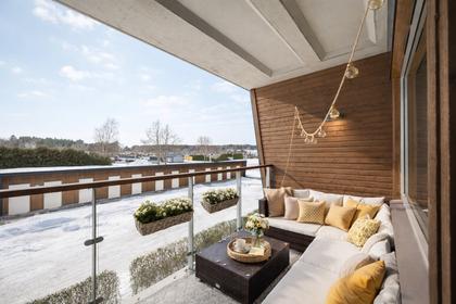 Balkong eller utsiktsbild