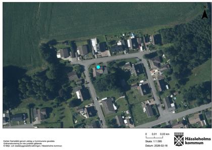 Illustrerad karta över fastigheten eller området