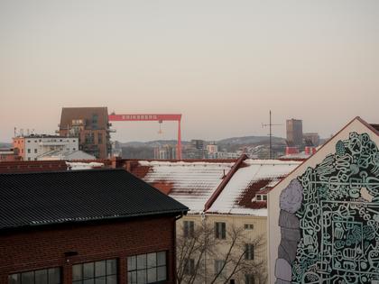 Balkong eller utsiktsbild