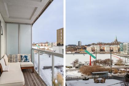 Balkong eller utsiktsbild