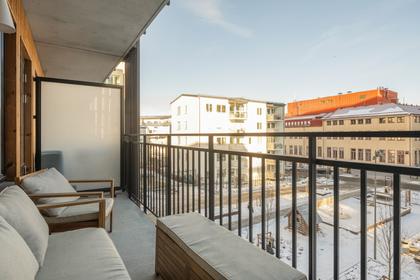 Balkong eller utsiktsbild