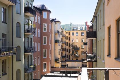 Balkong eller utsiktsbild