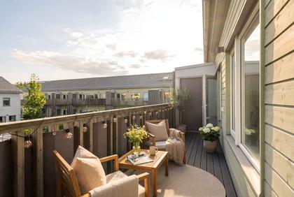 Balkong eller utsiktsbild