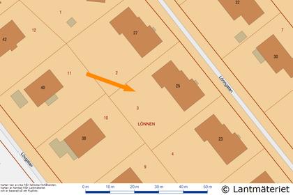 Illustrerad karta över fastigheten eller området