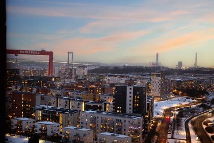 Balkong eller utsiktsbild