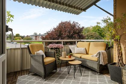 Balkong eller utsiktsbild