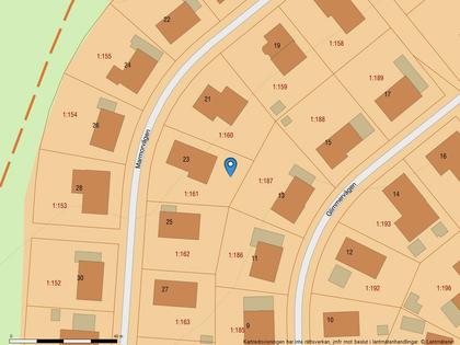 Illustrerad karta över fastigheten eller området