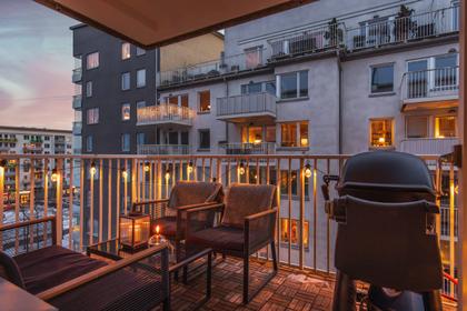 Balkong eller utsiktsbild