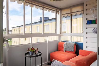 Balkong eller utsiktsbild