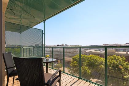 Balkong eller utsiktsbild