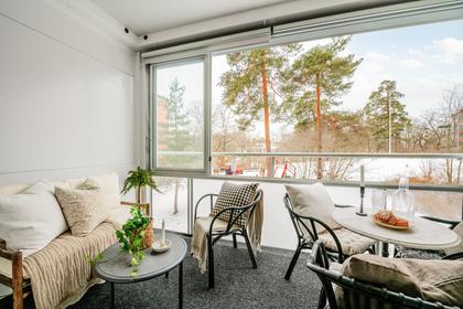 Balkong eller utsiktsbild