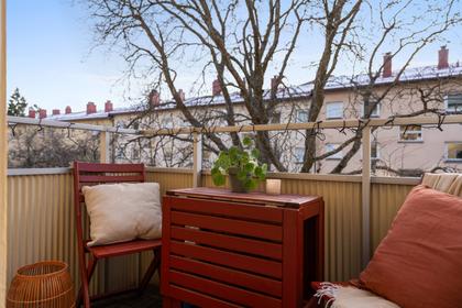 Balkong eller utsiktsbild