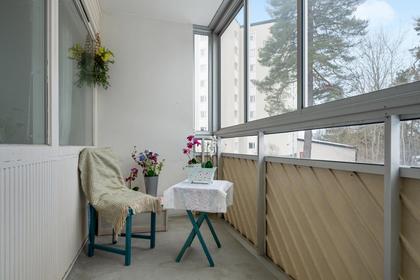 Balkong eller utsiktsbild