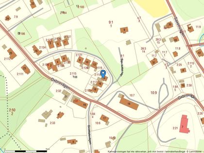 Illustrerad karta över fastigheten eller området