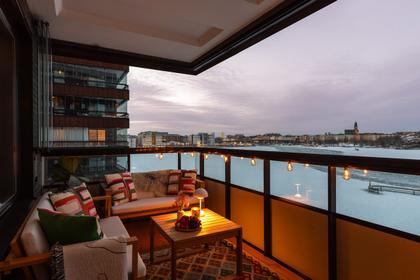 Balkong eller utsiktsbild