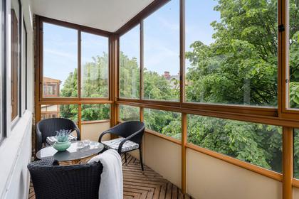 Balkong eller utsiktsbild