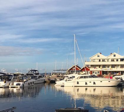 Balkong eller utsiktsbild