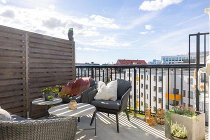 Balkong eller utsiktsbild