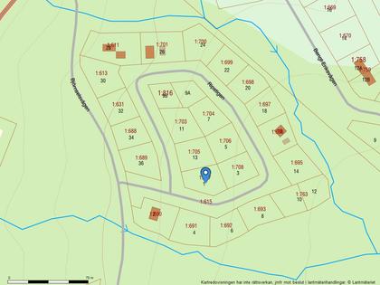 Illustrerad karta över fastigheten eller området
