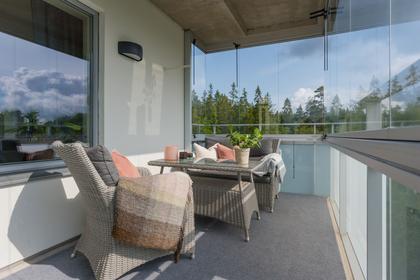 Balkong eller utsiktsbild