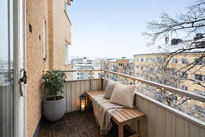 Balkong eller utsiktsbild