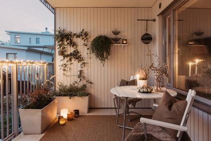 Balkong eller utsiktsbild