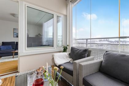 Balkong eller utsiktsbild