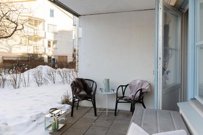 Balkong eller utsiktsbild