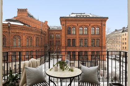 Balkong eller utsiktsbild