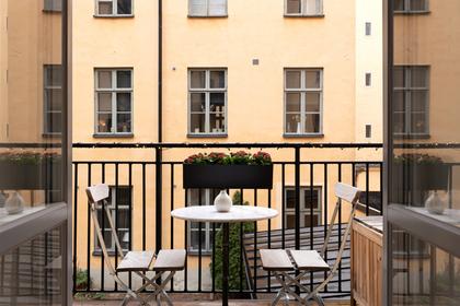 Balkong eller utsiktsbild