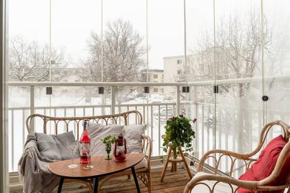 Balkong eller utsiktsbild