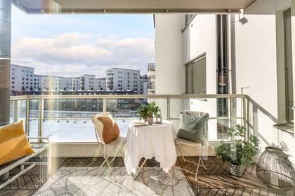 Balkong eller utsiktsbild