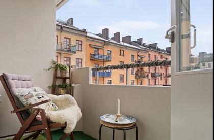 Balkong eller utsiktsbild