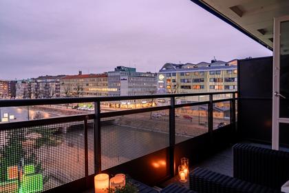 Balkong eller utsiktsbild