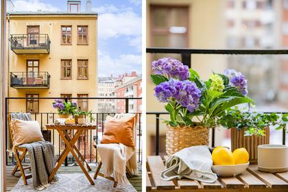 Balkong eller utsiktsbild