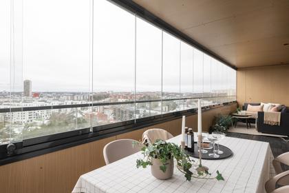 Balkong eller utsiktsbild