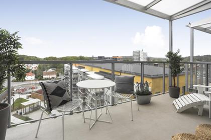 Balkong eller utsiktsbild