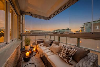 Balkong eller utsiktsbild